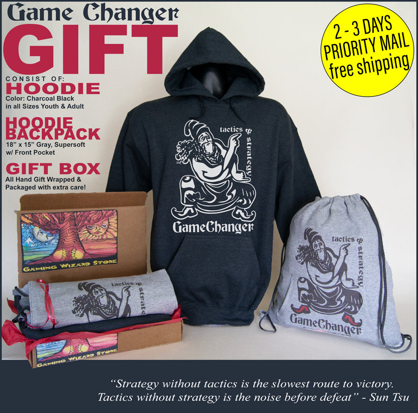 Strategy & Tactics Game Changer Gaming Wizard Hoodie Gift Pack Soft Ba –  VigaVictor
