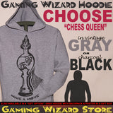 Game of Chess Queen Piece Hoodie Gifts for Chess Players