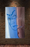 "Generation 1 ".  VIGART ORIGINAL by VIGAVICTOR. This painting belongs to series "Generations", of total 4 Originals together.(For all important details: What Vigart is? How do create each original, used Mediums, size, framing and more please watch Video.