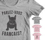 Detail Image for Parlez-vous Francais Shirt smartgiftscompany.com