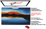 Mojomat© "Sundown" Large Gaming Mat / Mousepad Superior Tracking Super Thick! 4mm