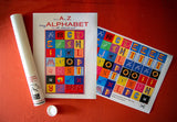 Huge "From A-Z My Alphabet is All About Me" Game w Extra Letters Kids Room Decor 2 POSTERS 18"X24" Birthday Party Games Classroom Activities  Home Kids projects