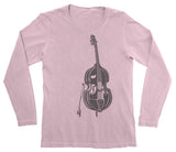 DOUBLE BASS Gifts Upright Bass T-shirt. Gift for a Musician Teacher Student. Orchestra Jazz Blues Rockabilly Band Music Bass