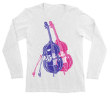 DOUBLE BASS Gifts Upright Bass T shirt. tee. Gift for a Musician Teacher Student. Orchestra Jazz Blues Rockabilly Band Music Bass